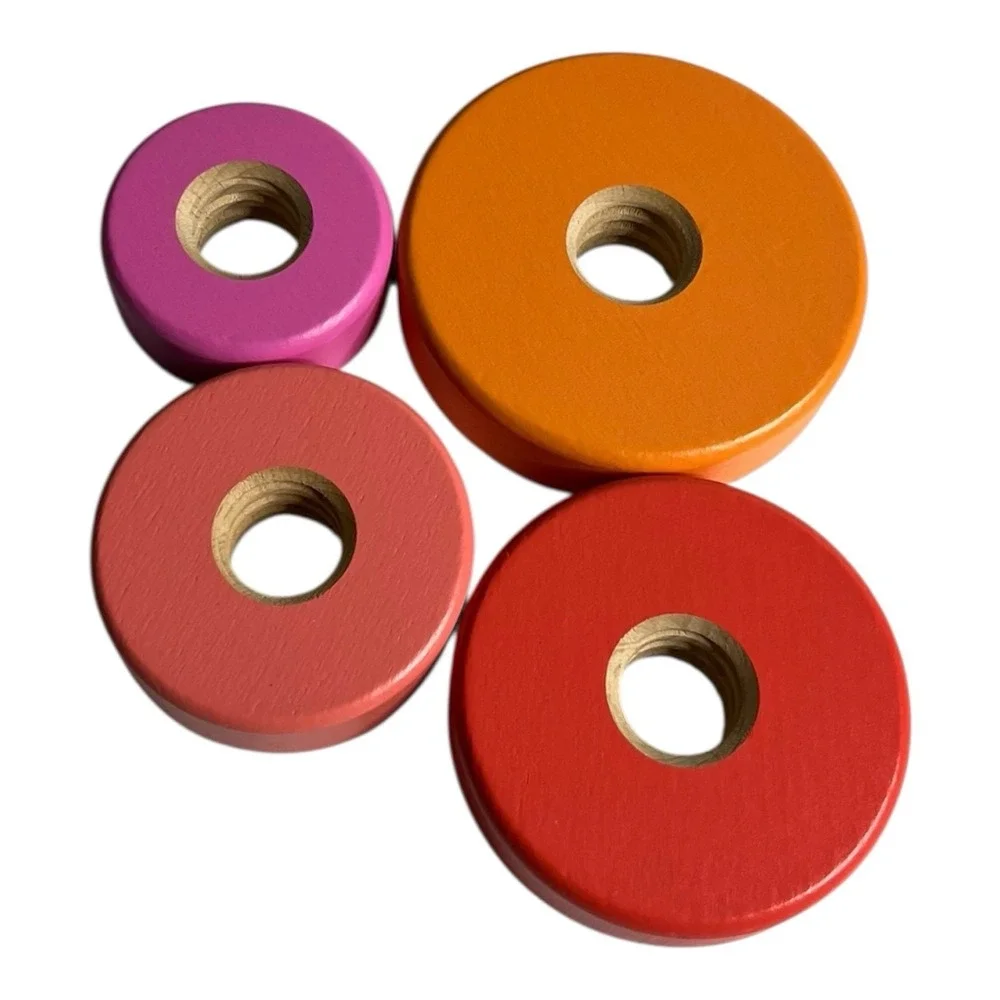 Lovevery Wood Sorting Stacking Shapes Colors Toy INVESTIGATOR Play Montessori